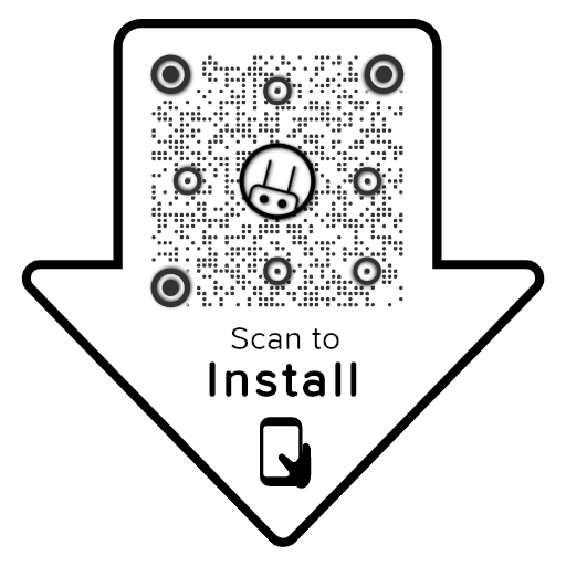 Scan with your phone to install from Google Play
