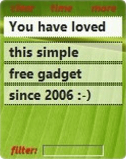 Clipboard Manager Windows Gadget