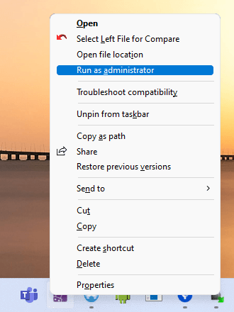 Run Better Clipboard with elevated permissions